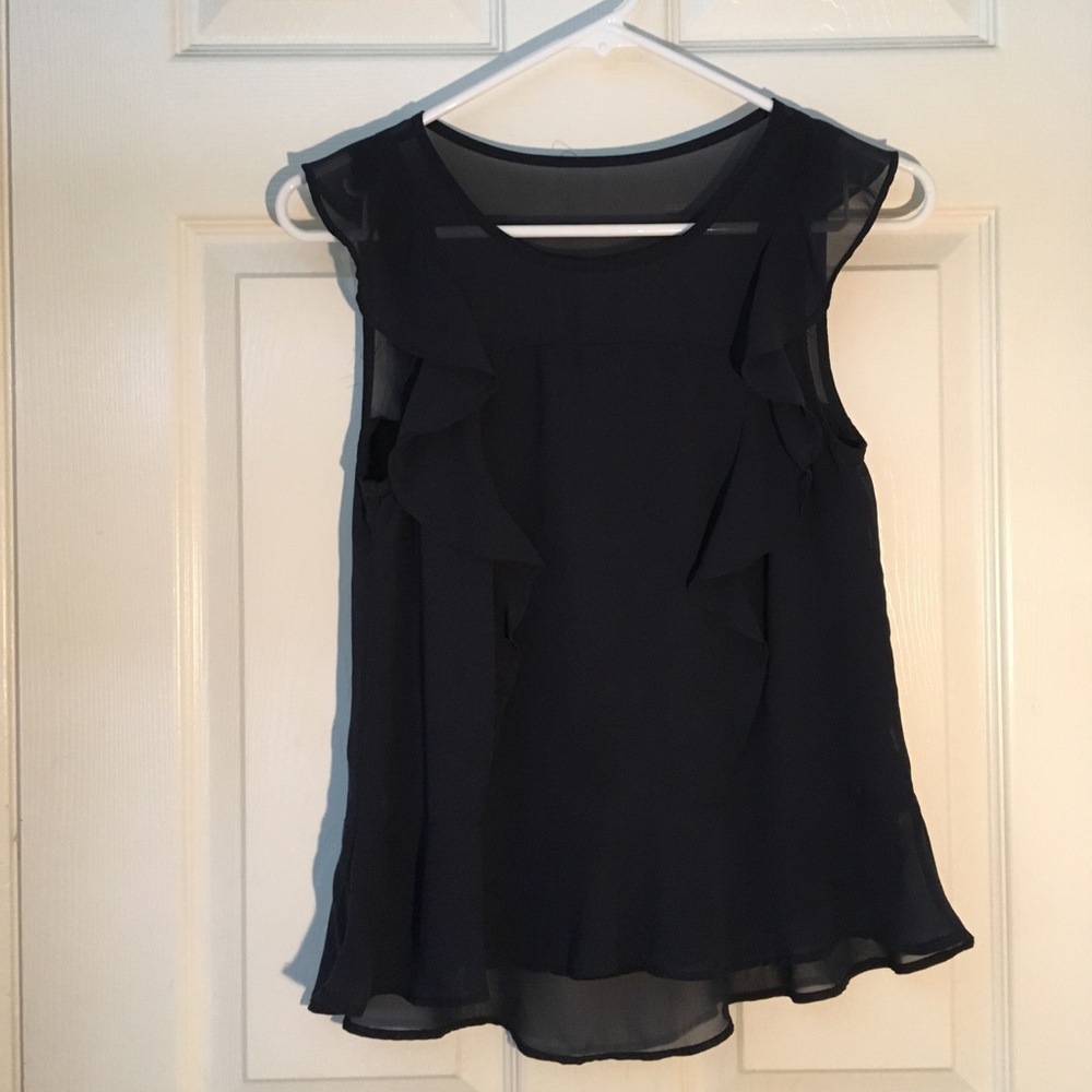 Navy Blue Blouse